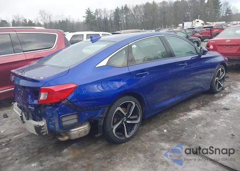 2019 Honda Accord Sport from USA, damaged, VIN 1HGCV1F37KA167346